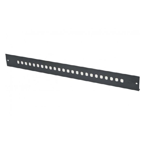 Dexlan 395419 Dexlan LWL Frontplatte unbestückt für LWL Spleißbox, 24 x ST