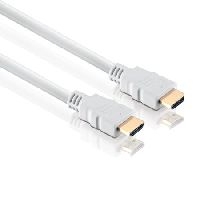 Purelink 39903707W High Speed HDMI Kabel mit Ethernet, vergoldet, HDMI
