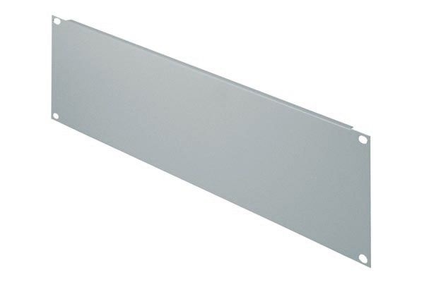 Triton RAC-ZP-X04-A1 Triton 19" Blindplatte, 3 HE, Stahlblech, hellgrau RAL 7035