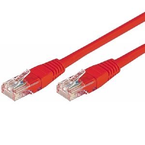 Exertis Connect 853946 Patchkabel Cat .5e, U/UTP, rot, 5,0 m