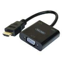 Exertis Connect 051248 HDMI zu VGA Konverter mit Audio