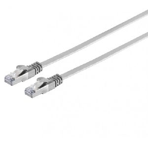 shiverpeaks BS75515-SL shiverpeaks Flachband Patchkabel Cat. 6A, U/FTP, grau, 5,0 m