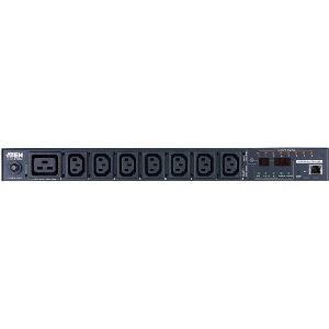 Aten PE8208G-AT-G ATEN schalt- und messbare PDU PE8208G-ATA-G, 19", 1-phasig, 16 A, 1x C19, 7x C13, schwarz