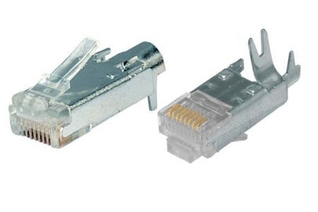 Hirose TM11AP-88P(61)/222-2780-6-61 Hirose Modularstecker TM11, Cat.5e VPE:50 (nur Stecker ohne Knickschutztülle und Kabelführung "Guide Plate")