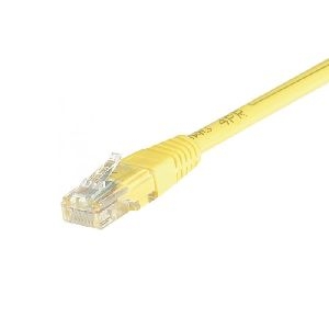 Exertis Connect 245700 Patchkabel Cat. 6, U/UTP, gelb, 0,5 m