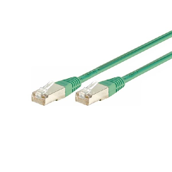 Dexlan 859550 Dexlan Patchkabel Cat. 6A, F/UTP, grün, 2,0 m