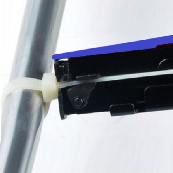 Exertis Connect 812122 Kabelbinderzange zum Festziehen und Abschneiden von Kabelbindern
