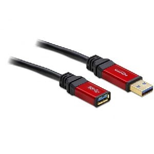 Delock 82753 DeLOCK Premium USB 3.0 Verlängerungs-Kabel, A Stecker -> A Buchse, Länge: 2 m