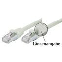 Exertis Connect 996721 Patchkabel Cat. 5e, SF/UTP, mit Rastnasenschutz, grau, 20,0 m