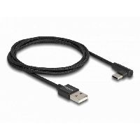 Delock 80030 DeLOCK USB 2.0 Kabel, USB St. C abgewinkelt / USB St. A g