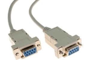 Exertis Connect 136001 Nullmodem Kabel DB9F/F, 1,0 m