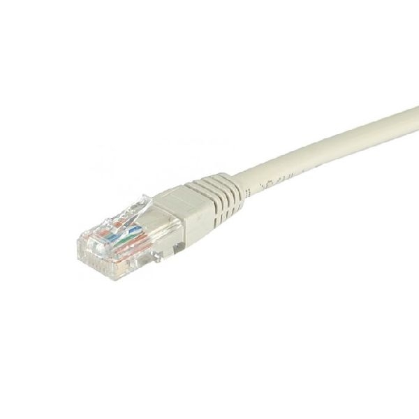 Exertis Connect 848050 Patchkabel Cat. 6, U/UTP, grau, 0,5 m