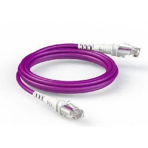 Patchsee TPC-VR-U/4 Patchsee ThePATCHCORD RJ45 Patchkabel Cat. 6A, U/UTP, extra dünn, violett, 1,2 m