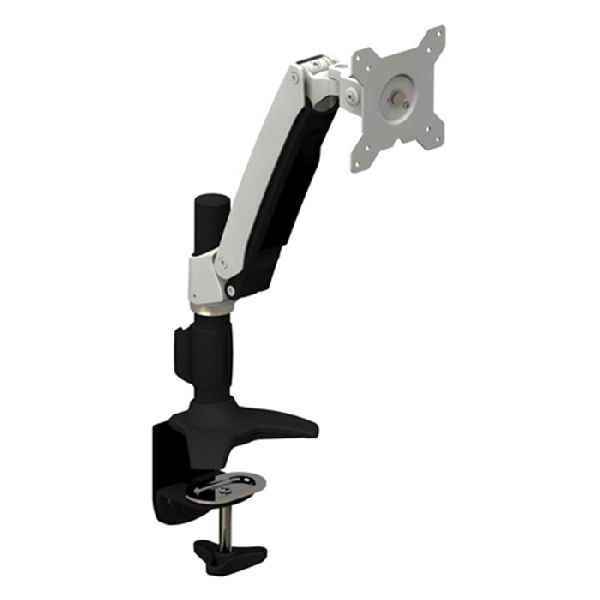 Aavara AC110 Aavara Monitorständer AC110, für Flachbildschirme 38 - 68 cm (15" - 81"), bis 10 kg, Schraubklemme, schwarz / silber