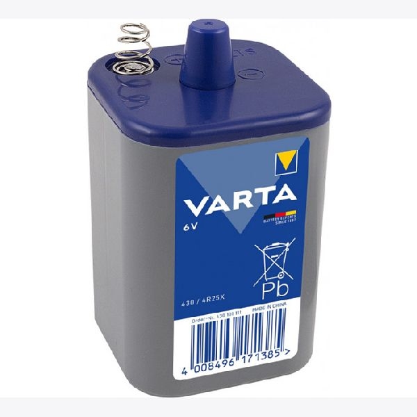 Varta 430101111 VARTA Blockbatterie, Zink-Kohle, 4R25X, 6,0 V, 7500 mAh