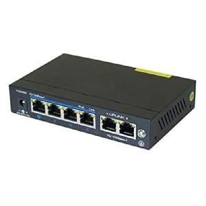 Dexlan 323064 Dexlan Fast Ethernet Switch, 6 x 100/10 Mbit/s 4 x PoE+ 60W