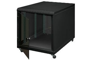 Triton RCA-12-A68-BAX-A1 Triton 19" Untertisch-Netzwerkschrank, 12 HE, 600 x 800 mm, schwarz RAL 9005