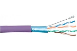 Dexlan 613022 Dexlan Verlegekabel, F/UTP, CAT.5e, lila, 100 m