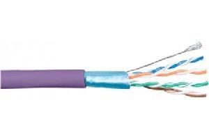 Dexlan 613022 Dexlan Verlegekabel, F/UTP, CAT.5e, lila, 100 m
