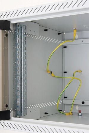 Triton RXA-12-AS4-CAX-A1 Triton 19" Wandgehäuse RXA, 1-teilig, 12 HE, 550 x 400 mm, hellgrau RAL 7035