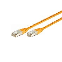 Exertis Connect 854472 Patchkabel Cat. 6, S/FTP (PiMF), orange, 10,0 m