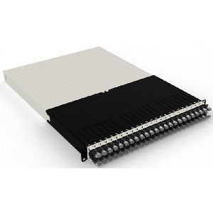 Patchbox PONE30STPBK patchbox.one/30RU/STP (1,8 m) mit 24 Kassetten, Patchkabel Cat. 6a, U/FTP, PoE, Kabel schwarz
