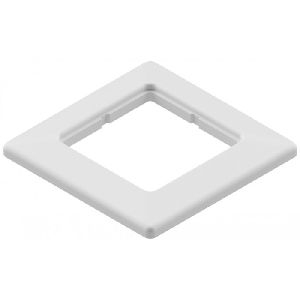EasyLan ADZ00102 EasyLan Abdeckrahmen, 1-fach, weiß ähnlich RAL 9010, 5 Stück