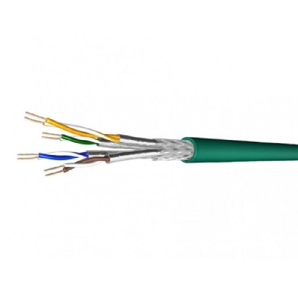 Draka 60109044 Draka Patchkabel UC900 FLEX, Cat. 7, S/FTP, halogenfrei, grün, 1000 m Einwegtrommel