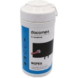 Dacomex 190799 Dacomex Reinigungstücher für große Bildschirme und Flächen, 150 Stück