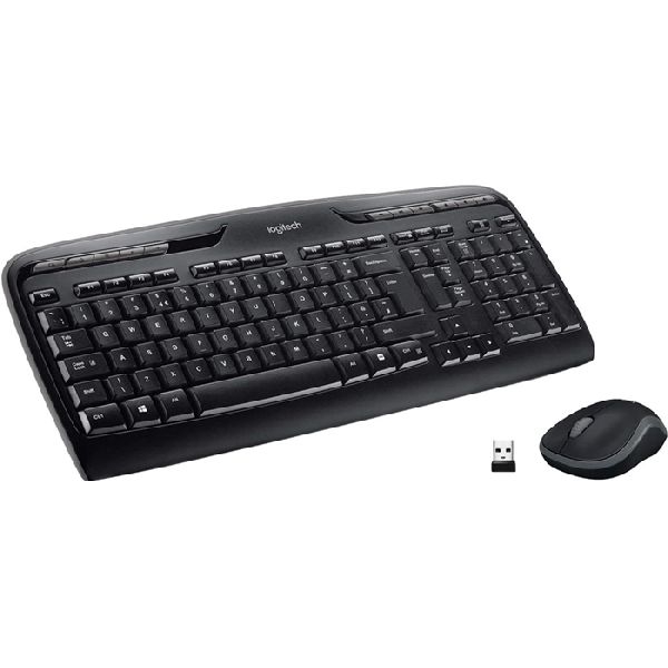 Logitech 920-008533 Logitech Wireless Desktop MK330, USB, schwarz