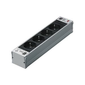 Rittal 7856.100 Rittal DK 7856.100 PSM 4-fach Schutzkontakt Einsteckmodul ohne Sicherung