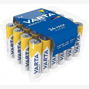 Varta 4106229224 VARTA Batterie Alkaline, Mignon, AA, LR06, 1,5 V, Box (24-er Pack)