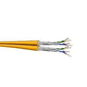 Draka 60046078 Draka Duplex Verlegekabel UC1500 SS22 Cat.7A, S/FTP, Pi