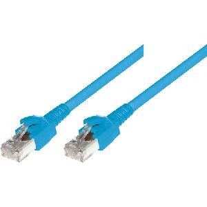 Dätwyler 653710 Dätwyler Patchkabel S/FTP, PiMF, Cat.6A, blau, 2,0 m