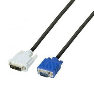 Exertis Connect 127721 DVI Kabel, DVI-A Stecker an VGA HD15 Stecker, 5,0 Meter