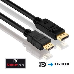 PureLink PI5100-030 PureLink PureInstall High Speed Displayport 1.2 zu HDMI 1.4 Adapterkabel, 2K, DisplayPort St./ HDMI St. A, 3,0 m