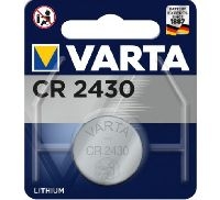 Varta 06430101401 VARTA Batterie Lithium, Knopfzelle, CR2430, 3V
