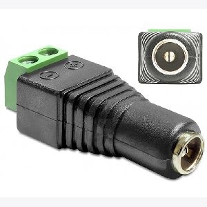 Tecline 399000021 Tecline Terminalblock-Adapter, 2,5 x 5,5 mm DC Bu. (kompatibel mit 2,1mm) / 2pol Terminalblock