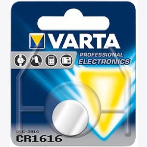 Varta 6616101401 VARTA Batterie Lithium, Knopfzelle, CR1616, 3V, Retail Blister VE: 1 Stück