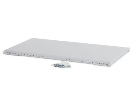 Triton RAC-UP-850-H4 Triton 19" Schwerlastboden für Netzwerkschränke, Festeinbau, Tiefe 850 mm, 150 kg, hellgrau RAL 7035