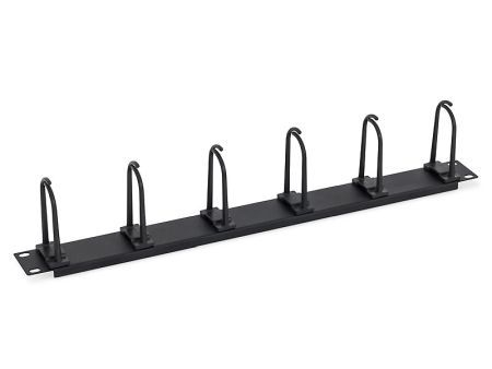 Triton RAB-VP-X21-A1 Triton 19" Kabelführungsleiste 1HE, 6x Metallbügel, schwarz