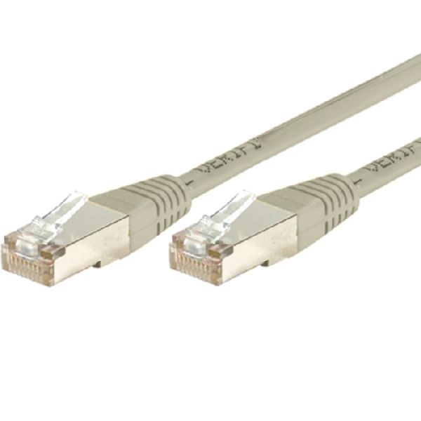 Exertis Connect 847015 Patchkabel Cat. 5e, F/UTP, grau, 1,5 m