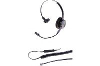 Dacomex 292012 Dacomex Callcenter-Headset, 1 Ohrmuschel mit Kabel, sch