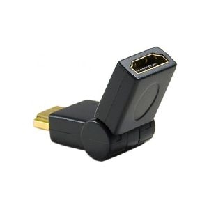 Exertis Connect 128290 HDMI Adapter mit abwinkelbarem Stecker 180 Grad