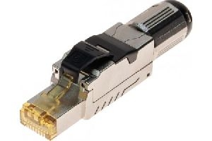 Exertis Connect 920808 Feldkonfektionierbarer RJ45 Stecker, Cat. 8.1, STP, GHMT zertifiziert