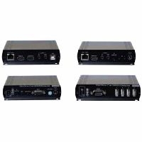 Dexlan 50014 Dexlan KVM Extender Over IP, bis zu 150 m, HDMI / USB, Se