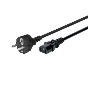 Exertis Connect 808011 Netzanschlusskabel, Schutzkontaktstecker gerade