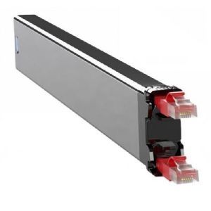 Patchbox C36STPXC6AXX1R PATCHBOX 365 Cat 6a Kupferkassette, STP, PoE, 0,8 m ROT