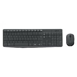 Logitech 920-007905 Logitech MK235 Wireless Keyboard und Maus Desktop, schwarz