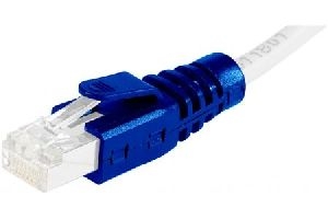 Exertis Connect 253013 Knickschutztülle für RJ45 Stecker, 10 Stück, blau